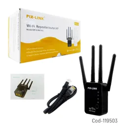 Repetidor Wifi Router 4 Antenas Pix-link