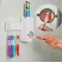 Dispensador De Crema Dental Automático Cepillo De Dientes Dosificador Baño Pared