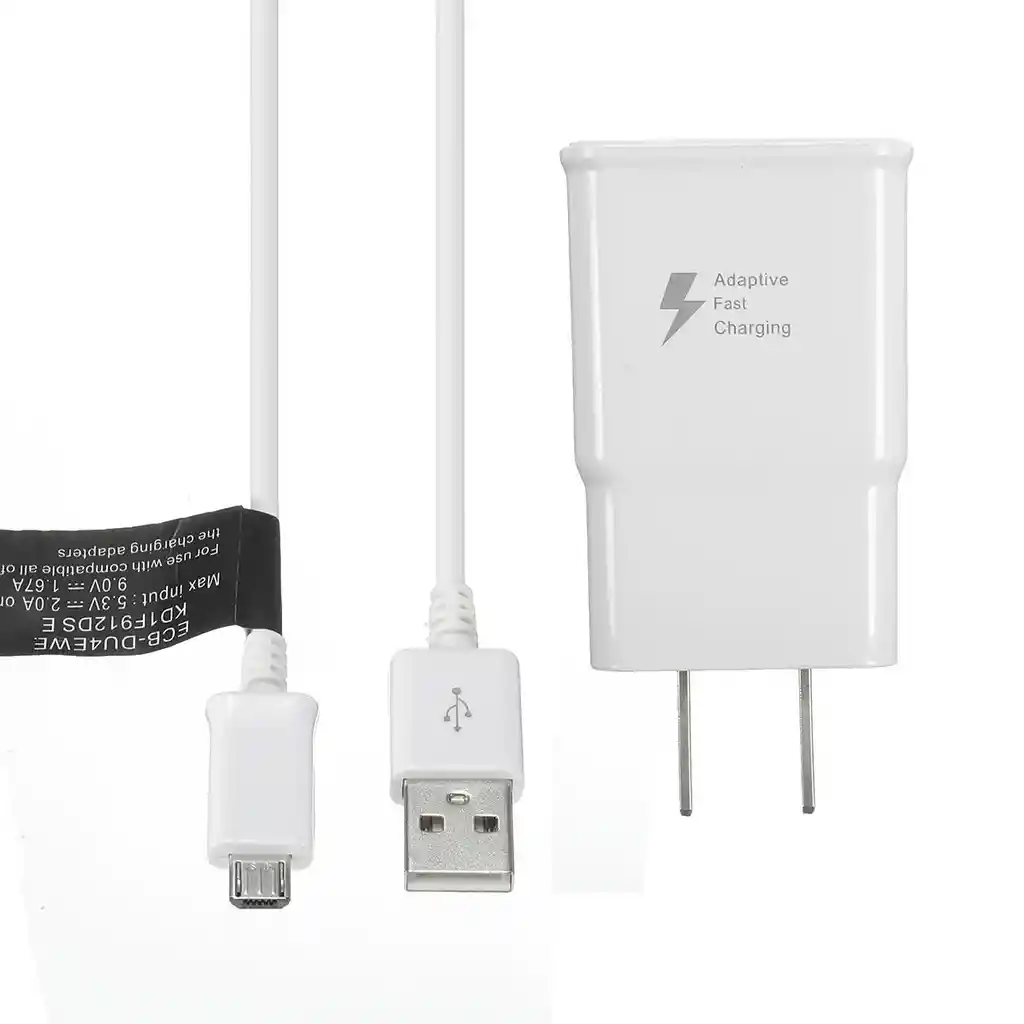 Samsung Cargador Originalusb 12w Carga Rapida + Cable Usb A Conector Micro Usb