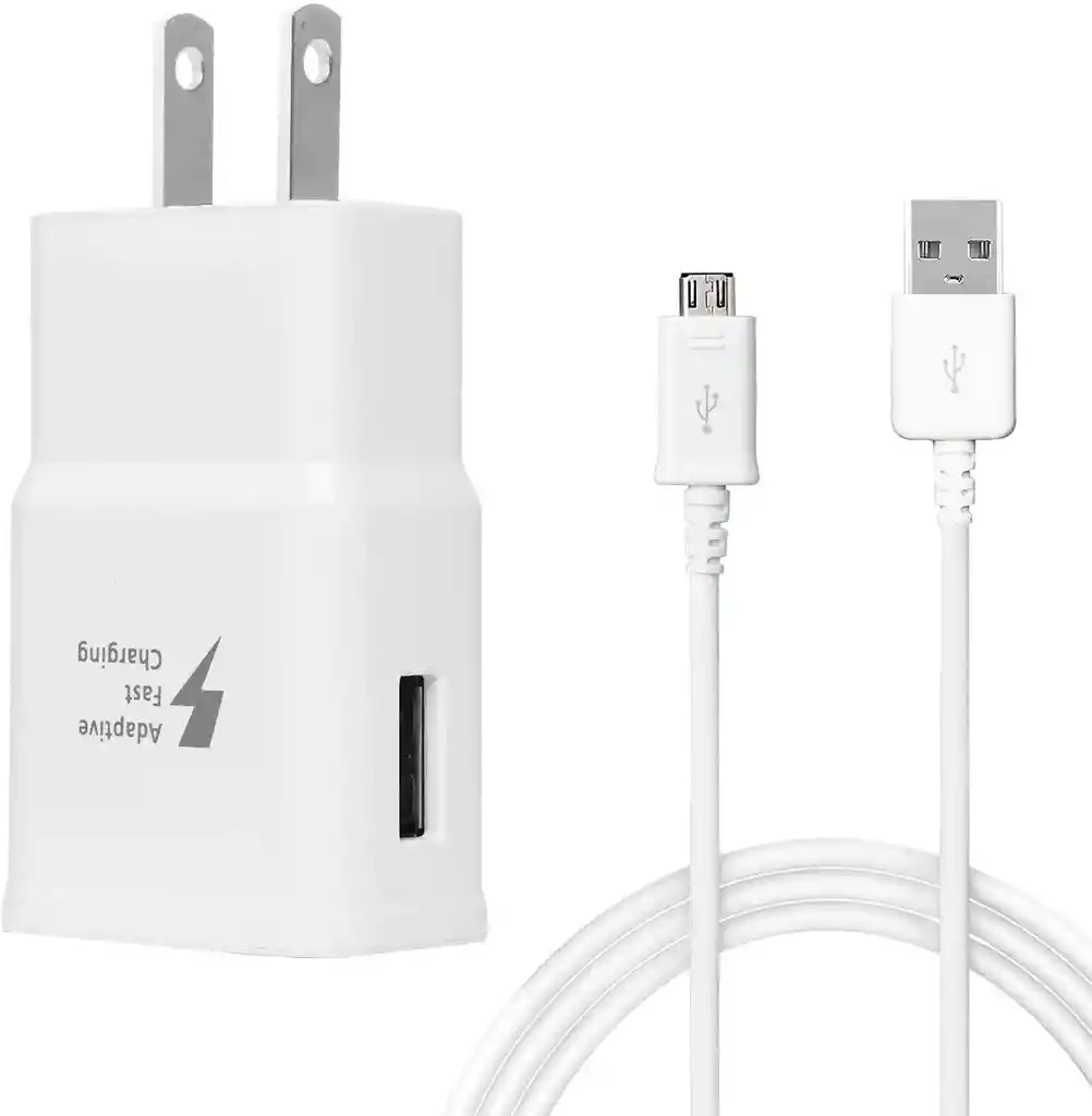 Samsung Cargador Originalusb 12w Carga Rapida + Cable Usb A Conector Micro Usb