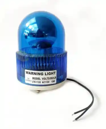 Baliza Rotativa Luz Emergencia Azul 110v