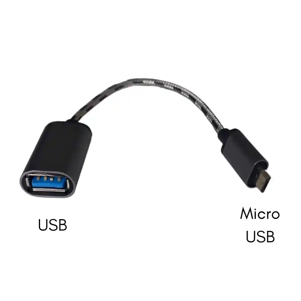 Cable Adaptador Micro Usb A Usb Seisa Otg-m1 (5790)