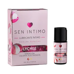 Lubricante Caliente Electrizante Lychee 30 Ml Sen Intimo