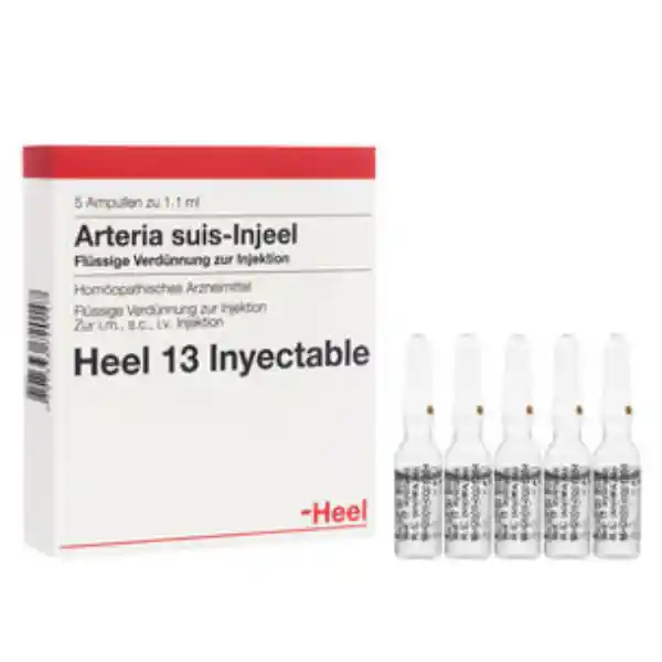 HEEL Arteria Suis Injeel Ampollas X 5