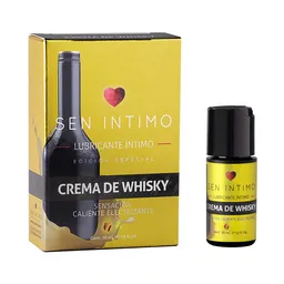 Lubricante Electrizante Crema De Whisky 30ml - Sen Intimo
