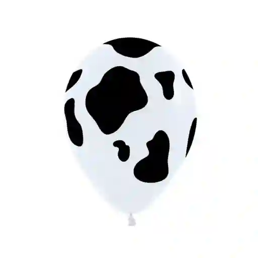 Paquete De Bombas / Globos Vaca Estampado X 12 Und