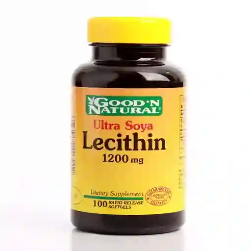 Lecitina De Soya 100 Cápsulas Good Natural