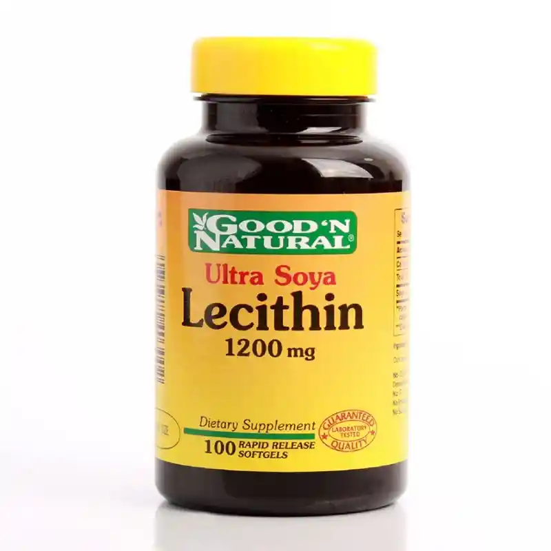 Lecitina De Soya 100 Cápsulas Good Natural