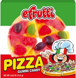 Efrutti Goma con Forma de Pizza
