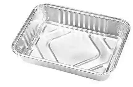 Bandeja Molde De Aluminio 22cmx16cm Para Hornear X20 Unidades