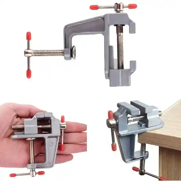 Mini Prensa Maquina Para Electrónica Joyería Modelismo Artesanía Apretar