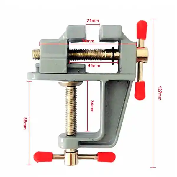 Mini Prensa Maquina Para Electrónica Joyería Modelismo Artesanía Apretar