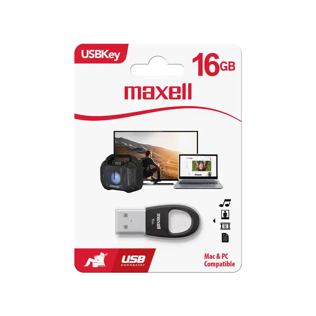 Maxell Memoria Usbkey 16gb 2.0