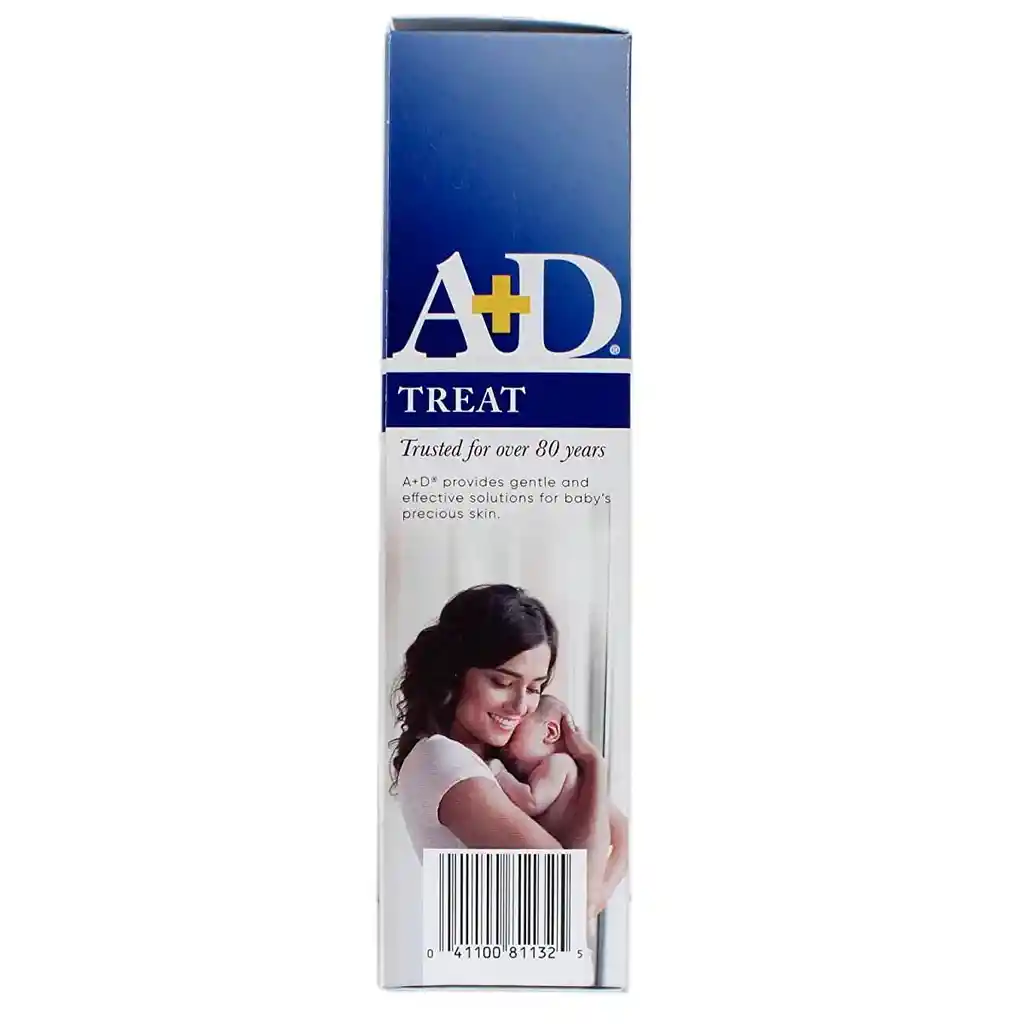 Zinc A+D Crema Para La Dermatitis Del Panal Con Dimeticona Y Oxido De4Oz (113G)