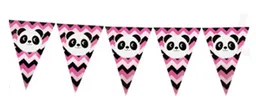 Banderin Panda Rosado