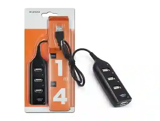 Hub Usb 4 Puertos Extension Multiplicador Adaptador Usb 2.0