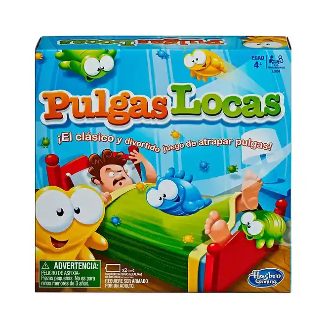 Hasbro Juego De Mesa Pulgas Locasoriginal Ninos