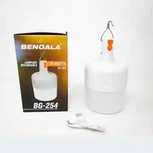 Lampara Recargable Bengala 18 Watts Bg -254