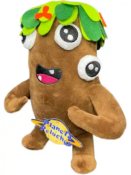 Peluche Frailejon Ernesto Perez Cafe 35cm