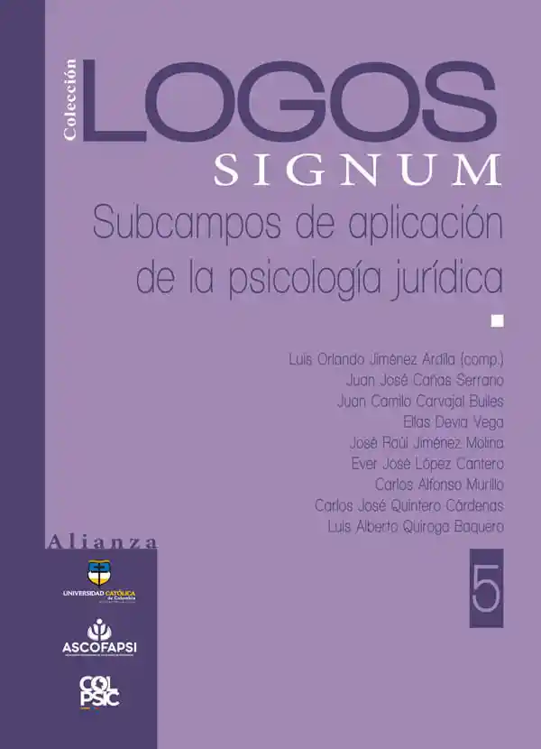 Subcampos de Aplicación de La Psicología Jurídica