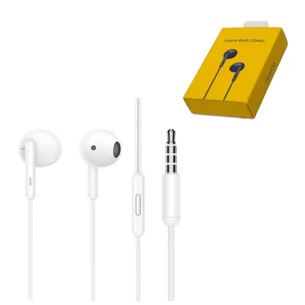 Audifonos Manos Libres Microfono Stereo Original Realme Buds Classic