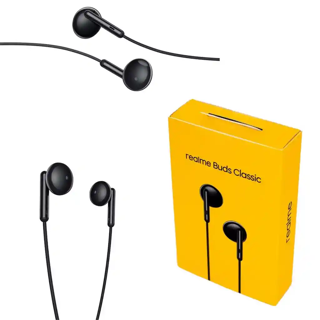 Audifonos Manos Libres Microfono Stereo Original Realme Buds Classic