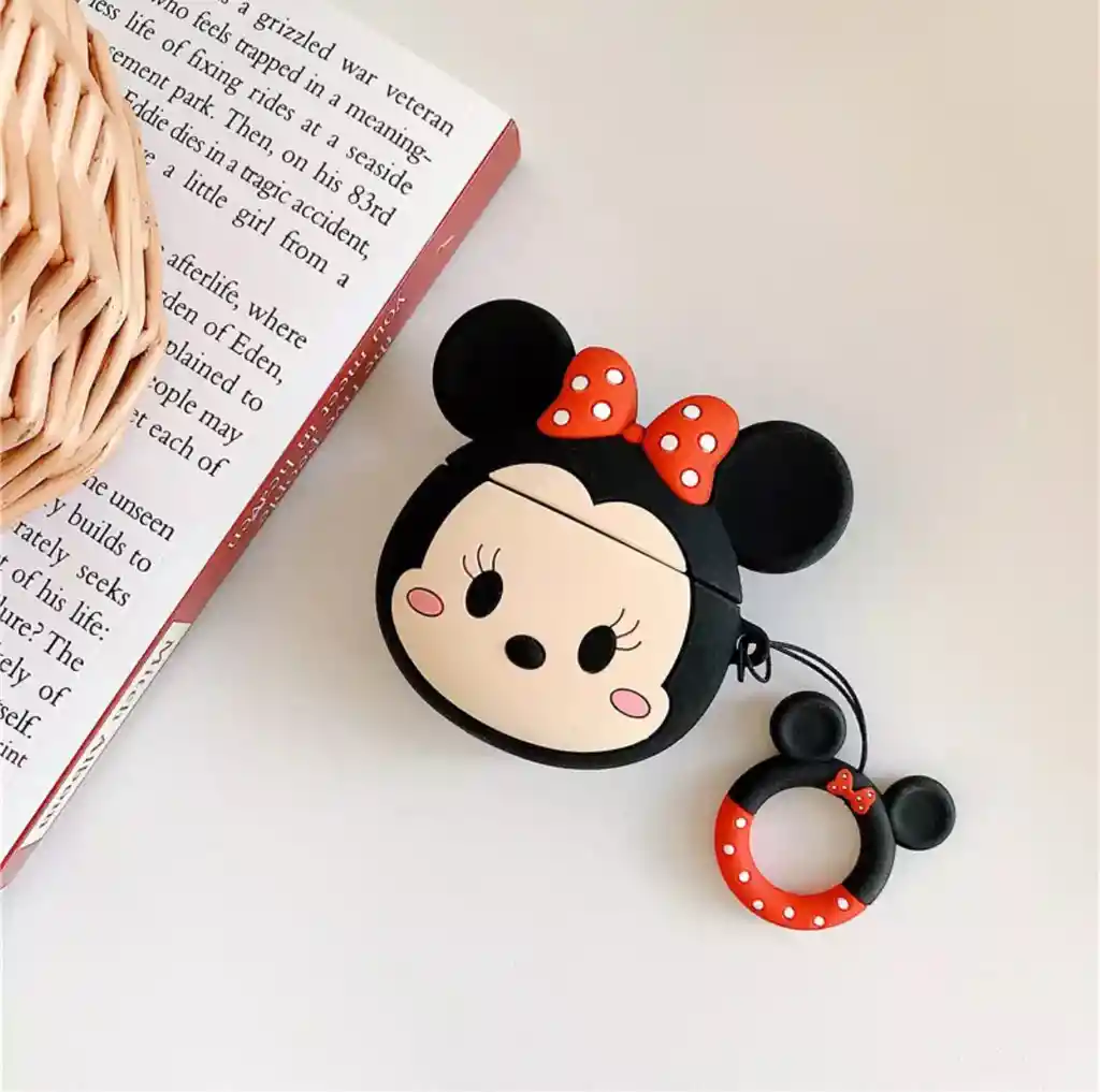 Airpods Funda Para 1/2 Gen. Diseño Minnie