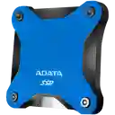 Adata Unidad Solida Externasd600Q 480Gb (Azul)
