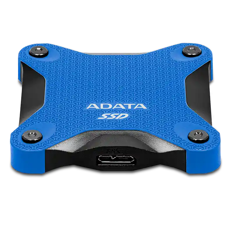Adata Unidad Solida Externasd600Q 480Gb (Azul)