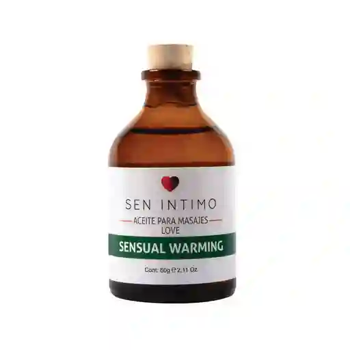 Aceite Masajes Sensual Warming 60ml Love - Sen Intimo