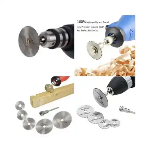 Discos Mini Sierra Hss Kit 7 Pc Para Moto Tool