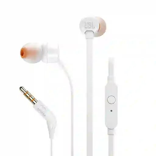 Jbl Audifonos Manos Librest110 In-Ear Cable 3.5Mm- Blanco