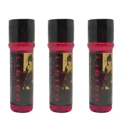 *3 Lubricante Anal Libido*10 Ml