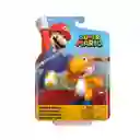 Figura Coleccionable Articulada Yoshi Naranja Con Huevo