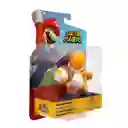 Figura Coleccionable Articulada Yoshi Naranja Con Huevo