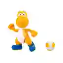 Figura Coleccionable Articulada Yoshi Naranja Con Huevo