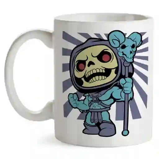 Mug Skeletor Master Of The Universe Tipo Pop