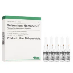 HEEL Gelsemium Homac Ampollas X5