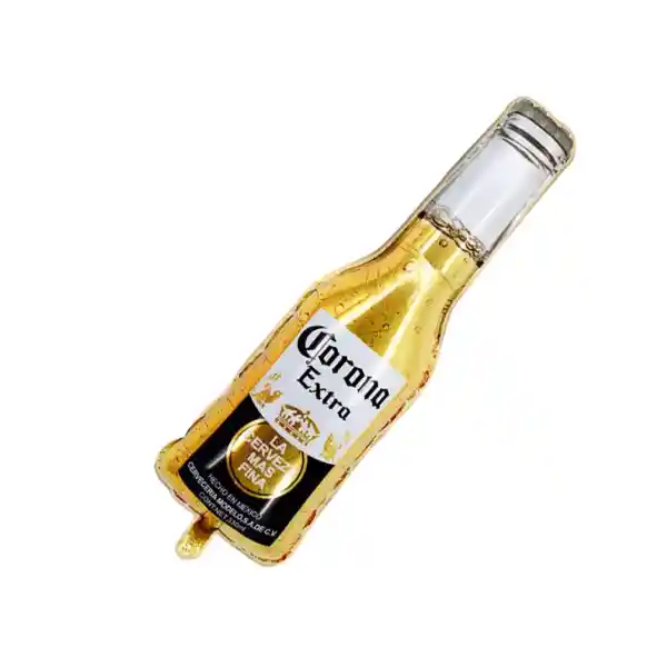 Globo Metalizado Cerveza Corona Sin Inflar