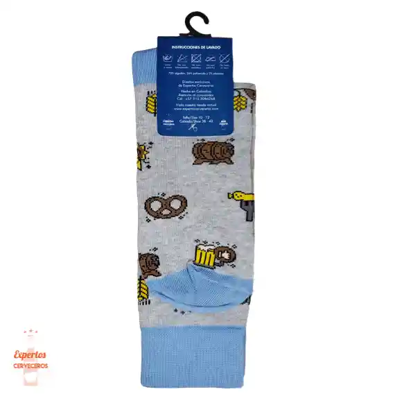 Medias Beer Festival Socks (gris Claro)