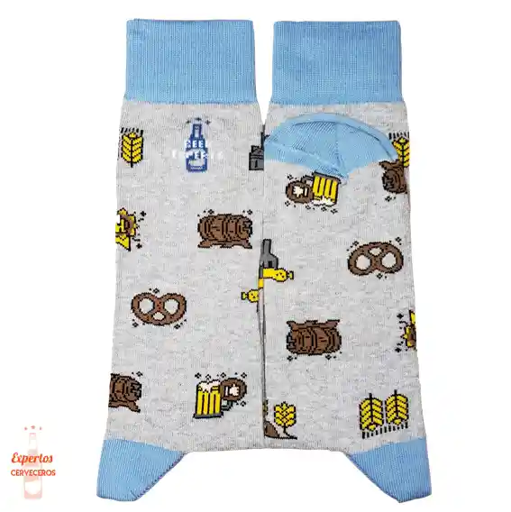 Medias Beer Festival Socks (gris Claro)