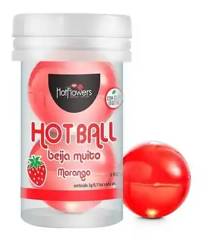 Sexcretos Hot Ball Hot Flower Esferas De Aceite O Lubricante