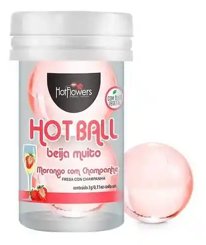 Sexcretos Hot Ball Hot Flower Esferas De Aceite O Lubricante