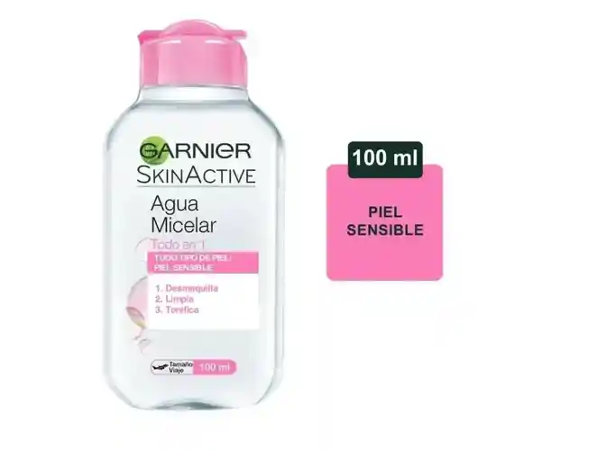 Garnier Agua Micelar Skinactive Todo En - Ml A $120