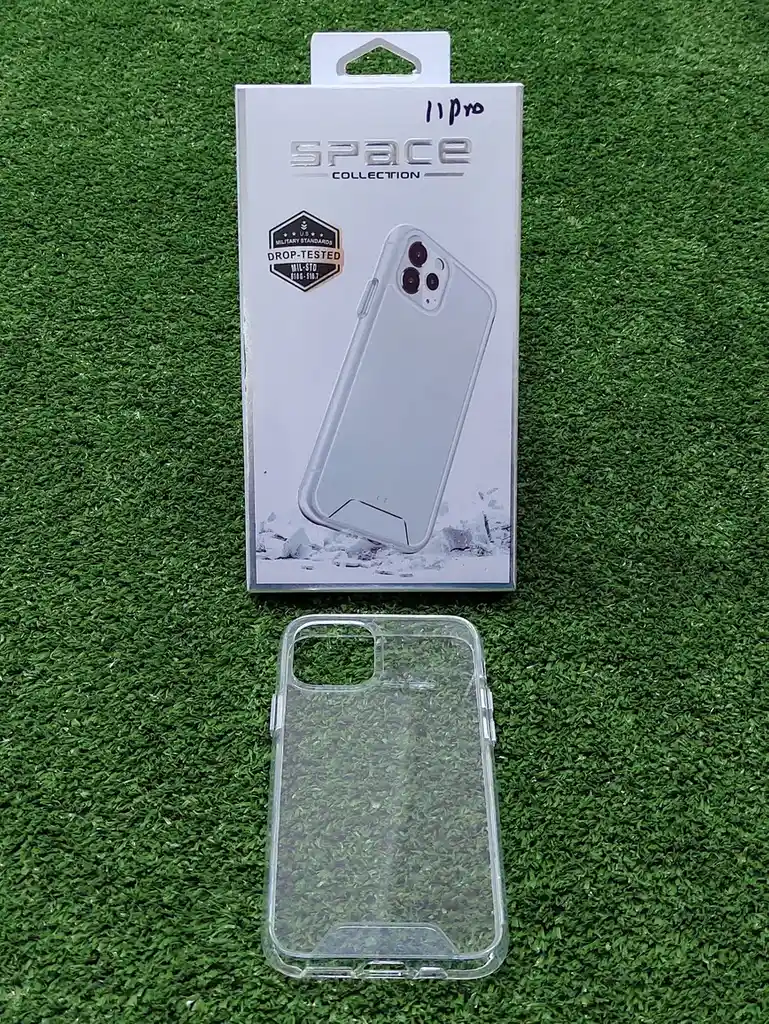 Iphone 11 Pro | Forro Protector| Case Rigido | Space Transparente | Iphone | Carcasa | Funda | Anti Humedad