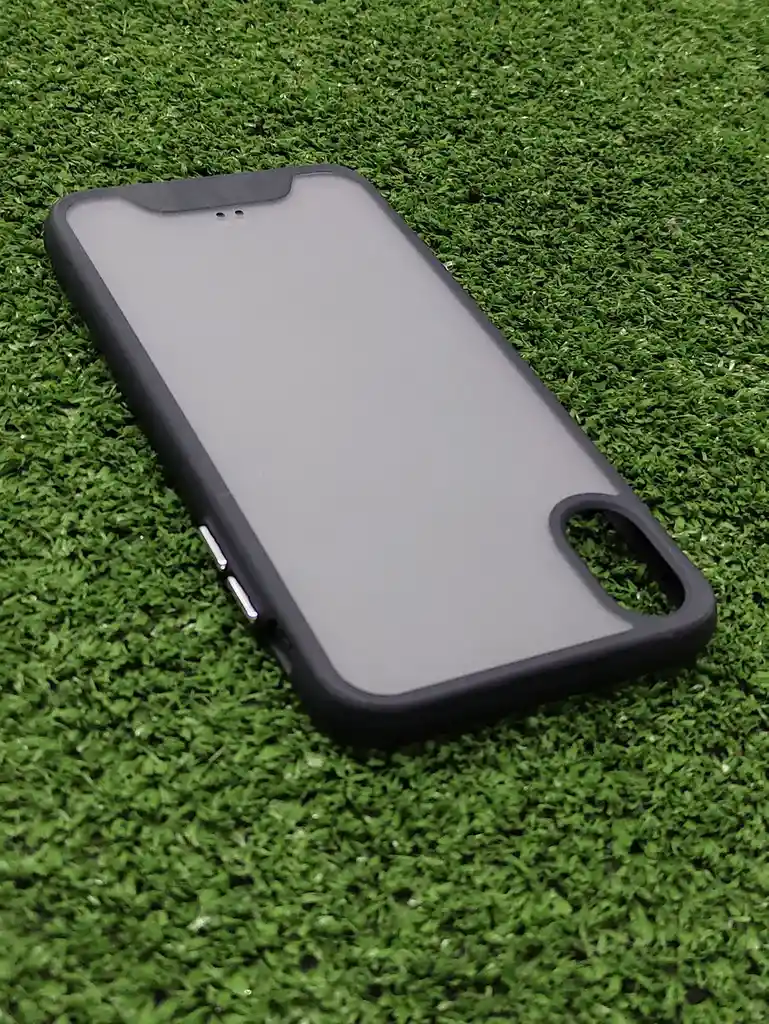 Iphone Xs Max | Forro Protector| Case Rigido | Space Black | Iphone | Carcasa | Funda | Anti Humedad