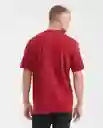 Camiseta Manga Corta Duck Graphic Rojo Pasa T M Chevignon