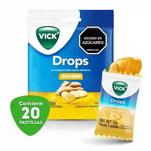 Vick Drops Jengibre X 20 X