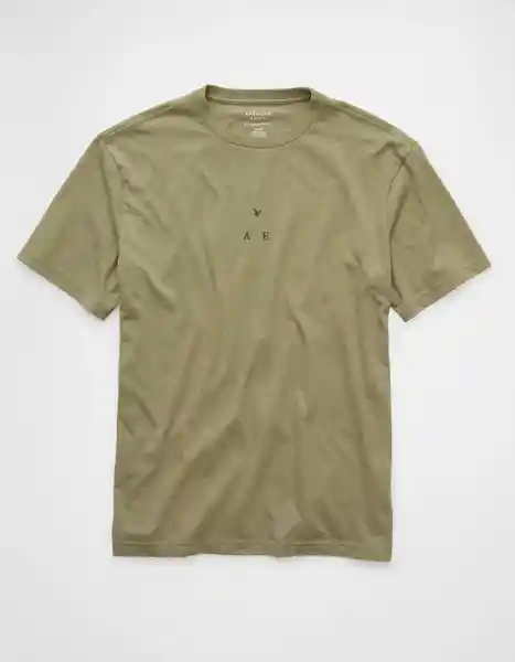 Camiseta Hombre Verde Talla: X-LARGE 4229309 American Eagle