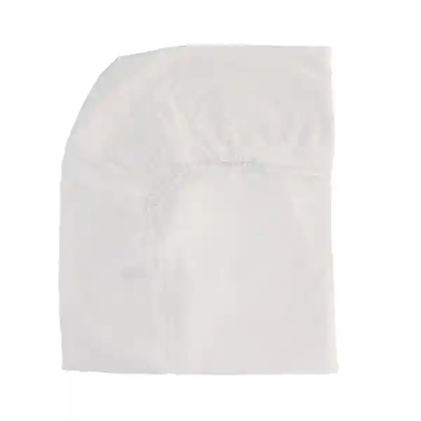 Sábana Bajera Sencillo Blanco Diseño 0004